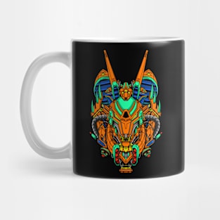 Cyber Wolf Mug